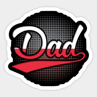 Polish Dad - Gift for Polish From Poland Sticker